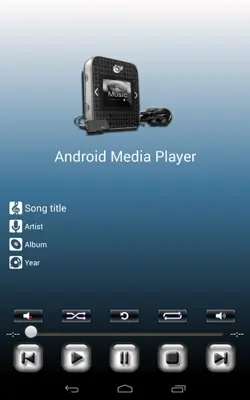 Media Player android App screenshot 5